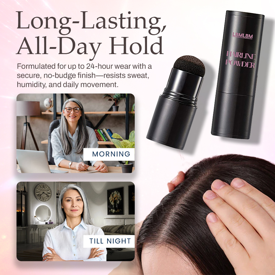 LBMLBM™ Hairline Powder | Shade powder to fill in your hairline