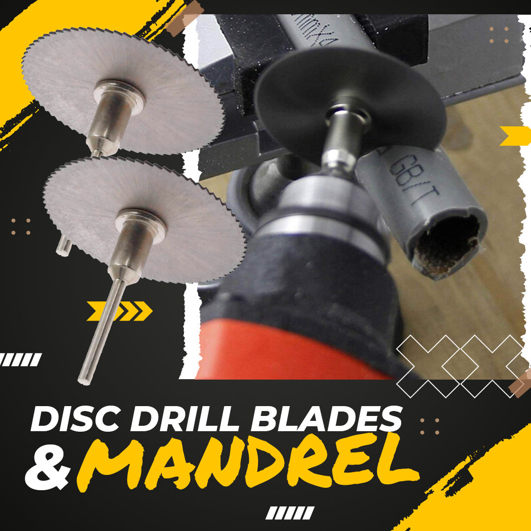 Disc Drill Blades and Mandrel