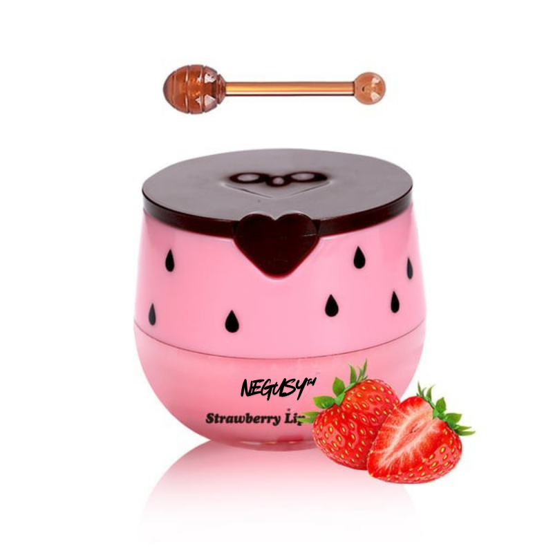 Bee Lip Balm Honey Pot 🍯 | Nourish with Natural Beeswax & Honey 🐝 - A Sweet Little Gift Idea