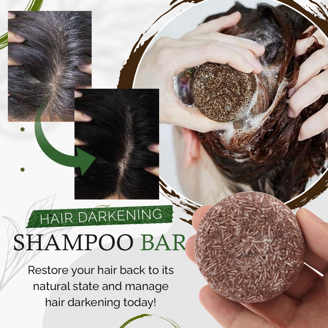 HueRenew™ Hair Darkening Shampoo Bar