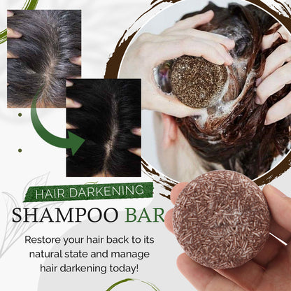 HueRenew™ Hair Darkening Shampoo Bar