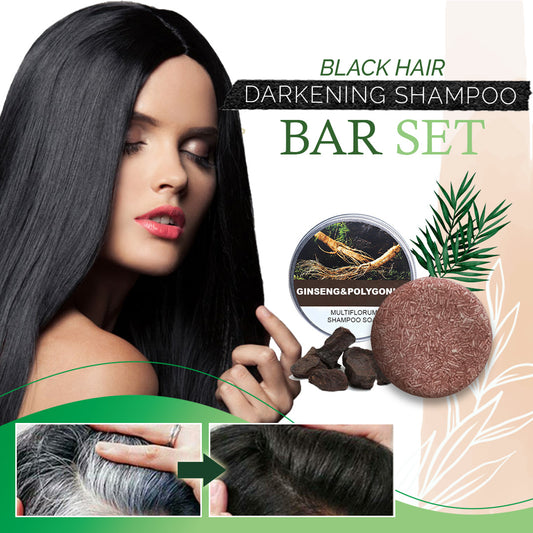 HueRenew™ Hair Darkening Shampoo Bar